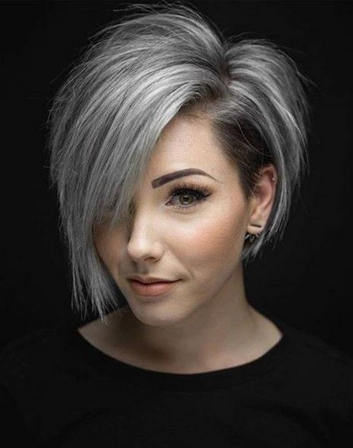 Coupes de cheveux à la mode avec asymétrie - innovations spectaculaires et solutions élégantes