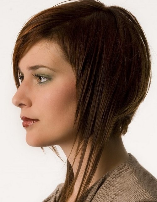 Coupes de cheveux à la mode avec asymétrie - innovations spectaculaires et solutions élégantes