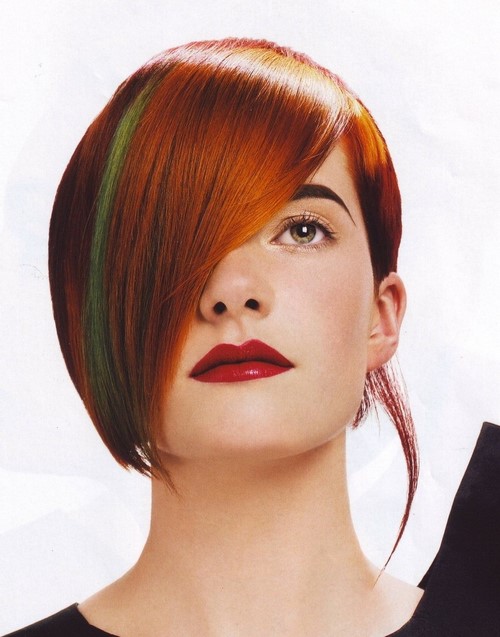 Coupes de cheveux à la mode avec asymétrie - innovations spectaculaires et solutions élégantes