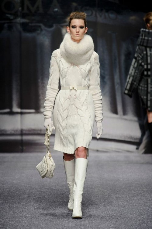 Stricken. Was kann mit stilvollen Strickneuheiten gestrickt werden