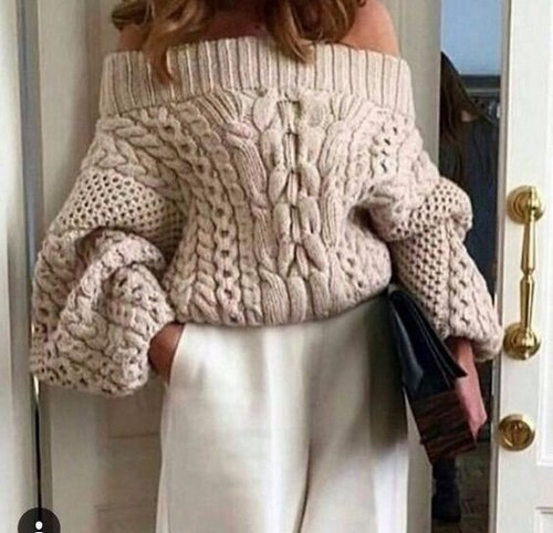 Stricken. Was kann mit stilvollen Strickneuheiten gestrickt werden