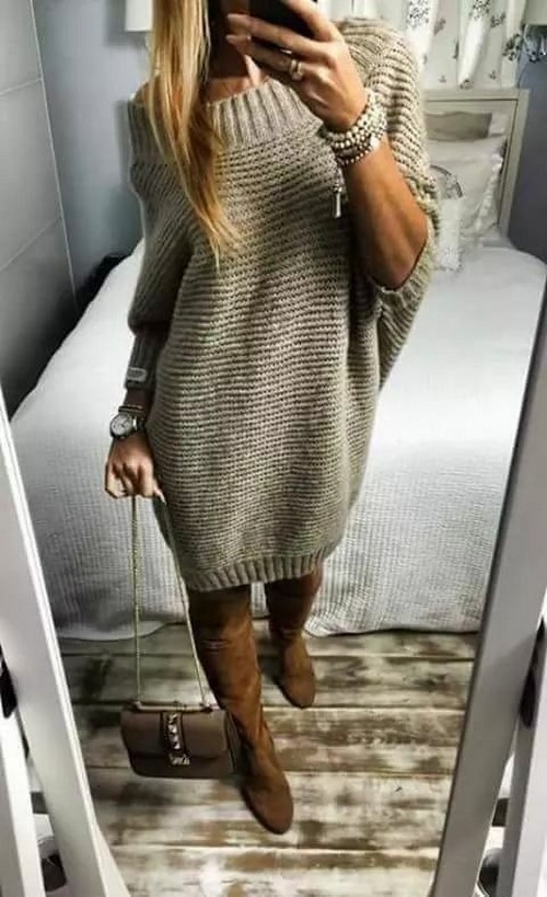 Stricken. Was kann mit stilvollen Strickneuheiten gestrickt werden