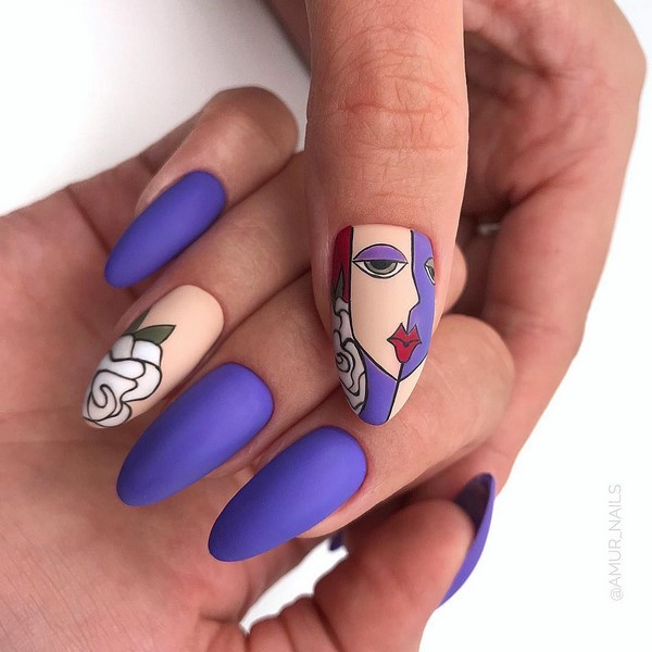 Interprétations incroyables de la conception combinée des ongles