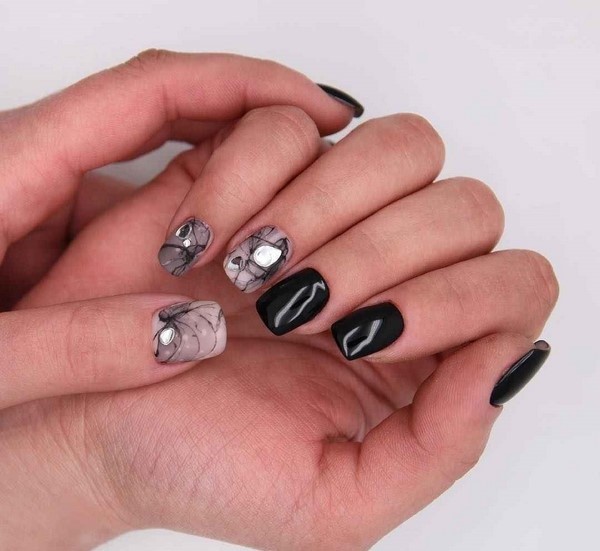 Interprétations incroyables de la conception combinée des ongles