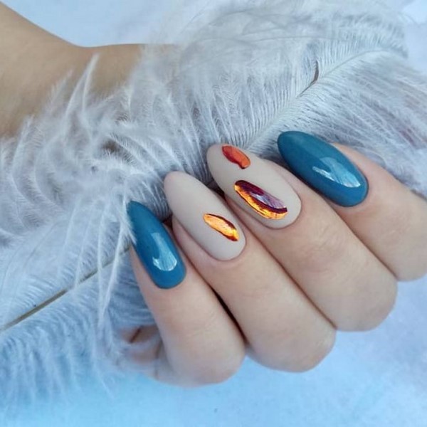 Interprétations incroyables de la conception combinée des ongles