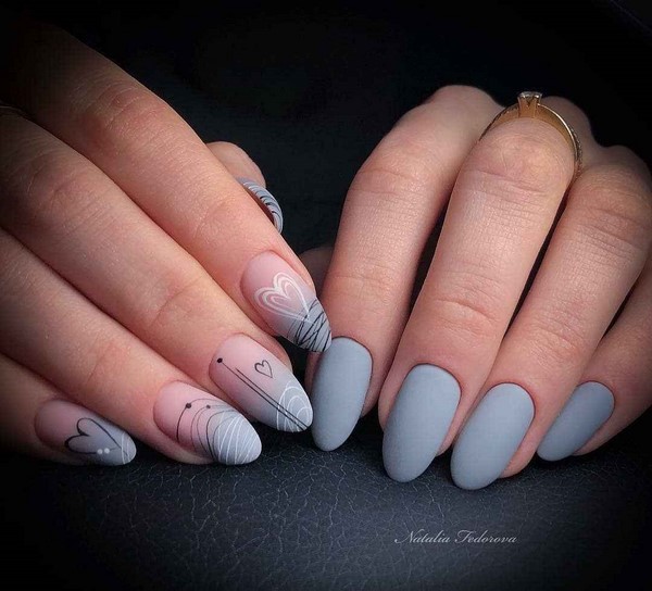 Interprétations incroyables de la conception combinée des ongles