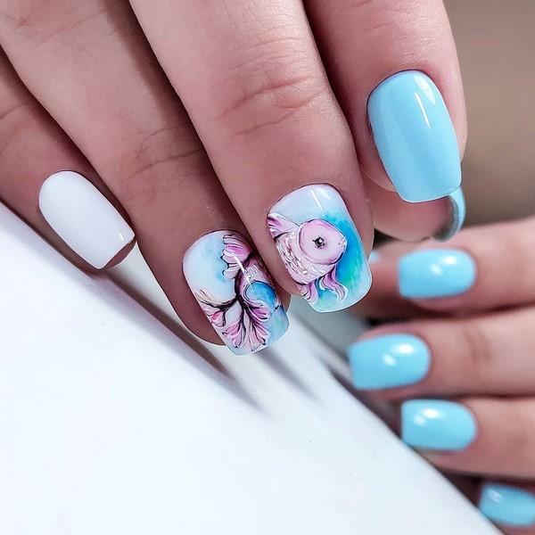 Interprétations incroyables de la conception combinée des ongles