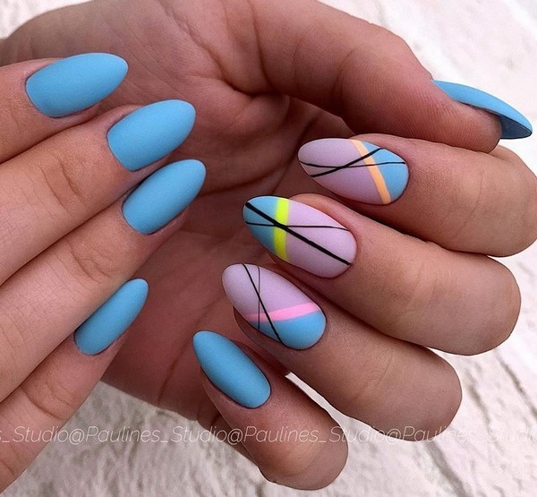 Interprétations incroyables de la conception combinée des ongles