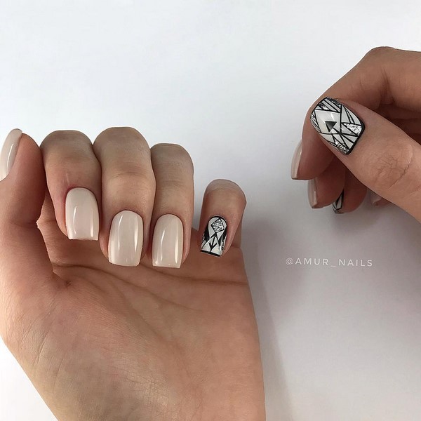 Interprétations incroyables de la conception combinée des ongles