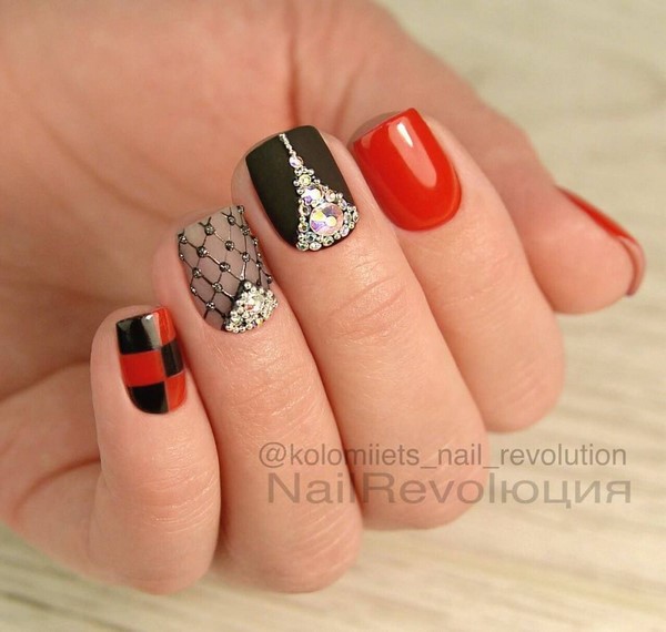 Interprétations incroyables de la conception combinée des ongles