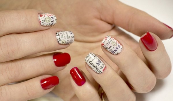 Interprétations incroyables de la conception combinée des ongles