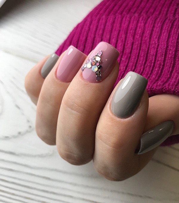 Interprétations incroyables de la conception combinée des ongles