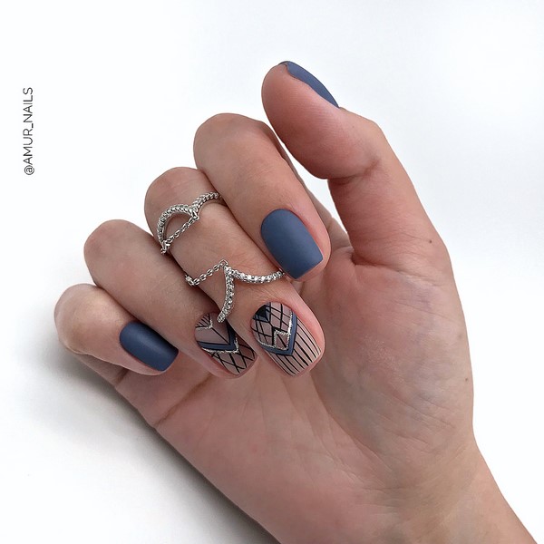 Interprétations incroyables de la conception combinée des ongles