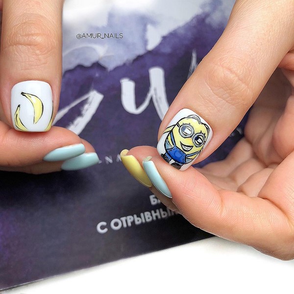 Interprétations incroyables de la conception combinée des ongles