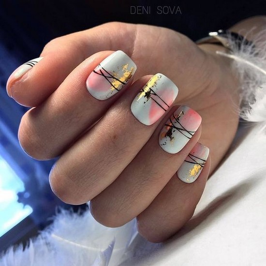 Super Coral Nail Design Ideas dans des exemples de maîtrise