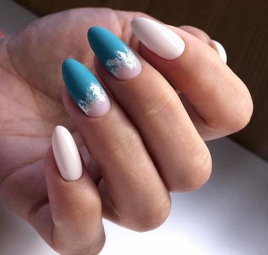 Nouvelles solutions de nail art turquoise - les meilleures photos de design