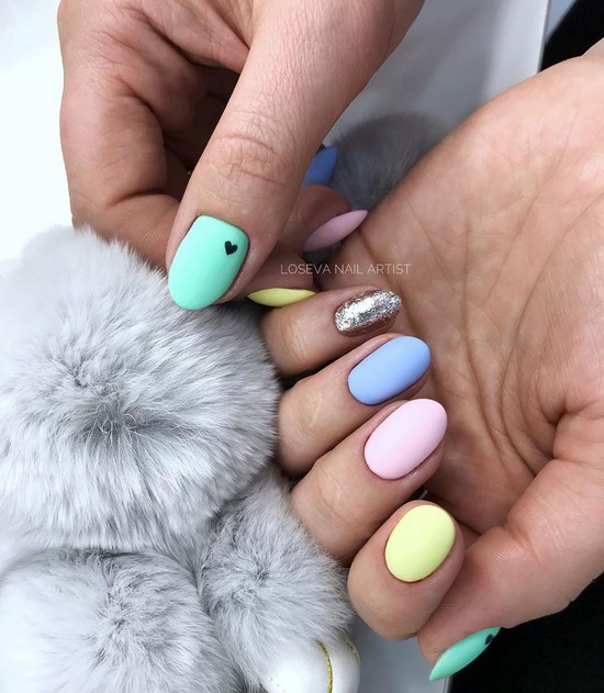 Nouvelles solutions de nail art turquoise - les meilleures photos de design
