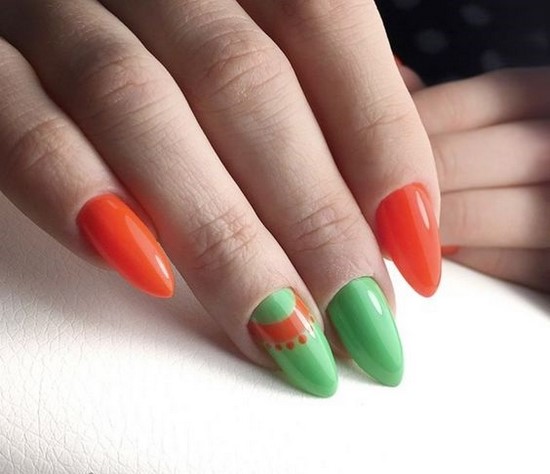 Meilleures idées et innovations de l'art des ongles orange