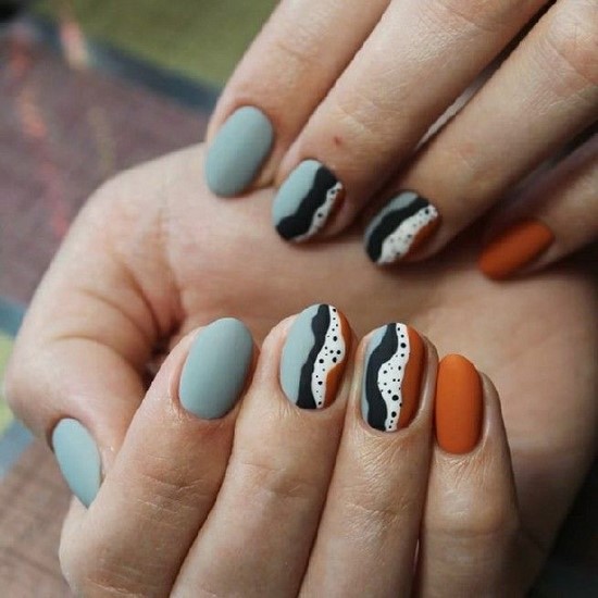 Meilleures idées et innovations de l'art des ongles orange