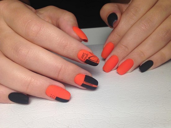Meilleures idées et innovations de l'art des ongles orange