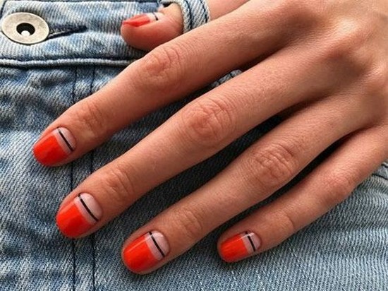 Meilleures idées et innovations de l'art des ongles orange
