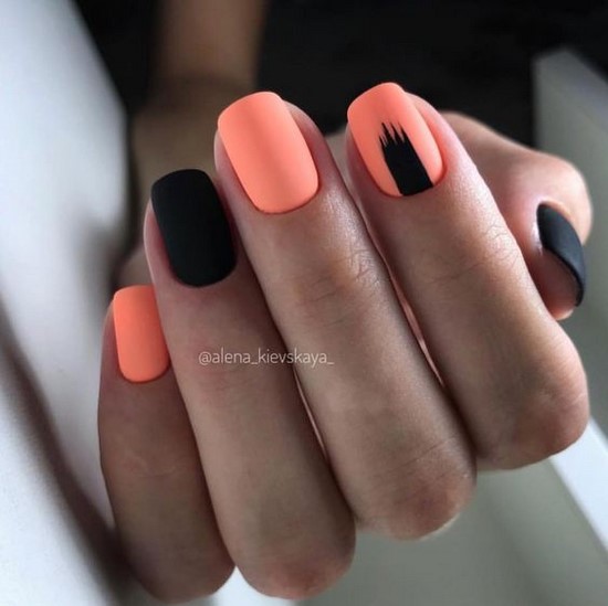 Meilleures idées et innovations de l'art des ongles orange