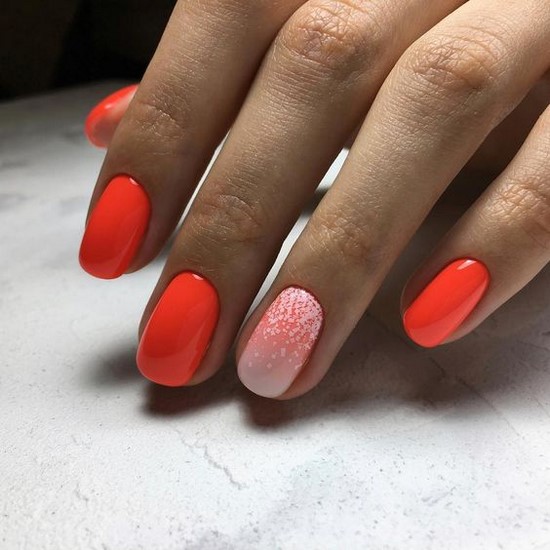 Meilleures idées et innovations de l'art des ongles orange