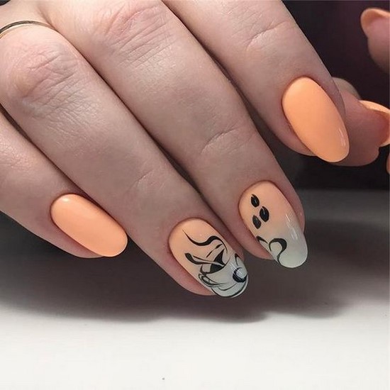 Meilleures idées et innovations de l'art des ongles orange