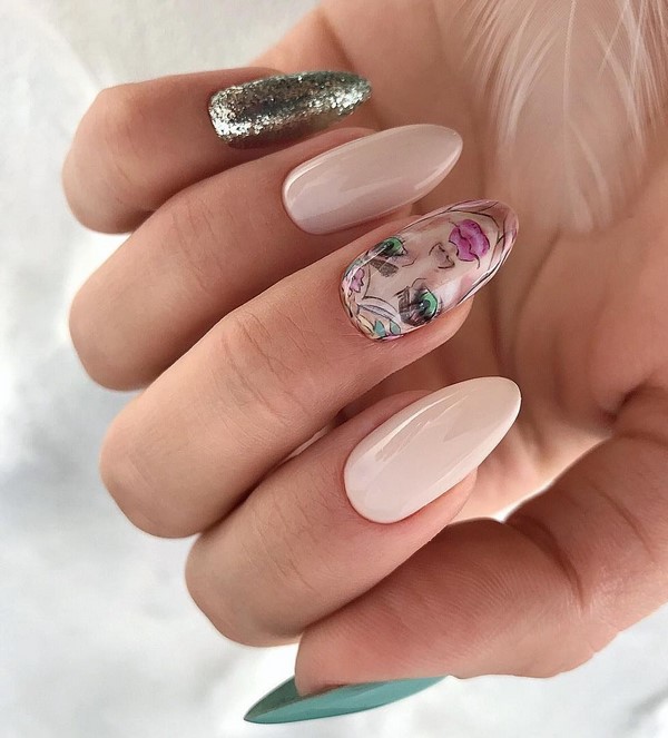 Solutions élégantes et interprétations de manucure à la mode sur des ongles de différentes longueurs