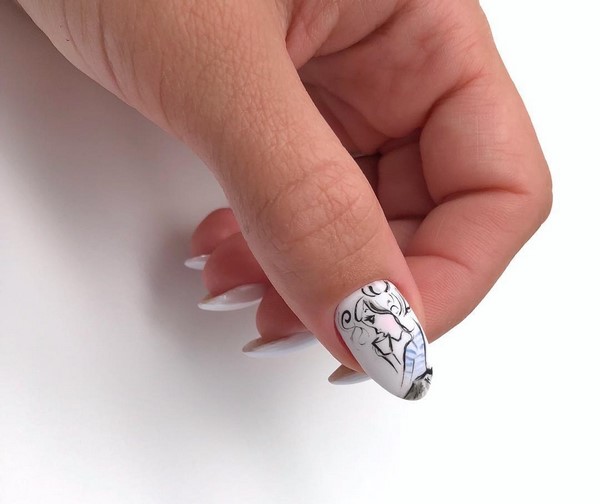 Solutions élégantes et interprétations de manucure à la mode sur des ongles de différentes longueurs