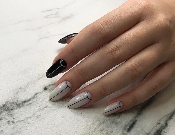 Solutions élégantes et interprétations de manucure à la mode sur des ongles de différentes longueurs