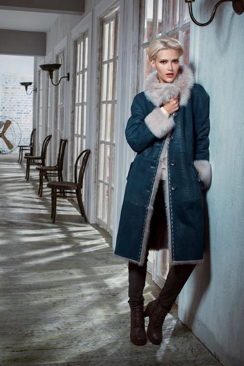 Manteaux en peau de mouton à la mode - les vêtements d'extérieur les plus chauds de la saison