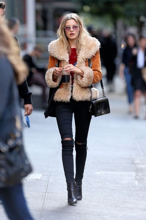 Manteaux en peau de mouton à la mode - les vêtements d'extérieur les plus chauds de la saison