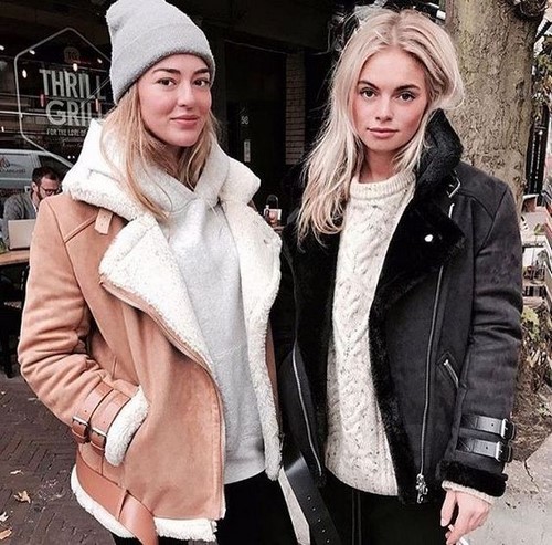 Manteaux en peau de mouton à la mode - les vêtements d'extérieur les plus chauds de la saison