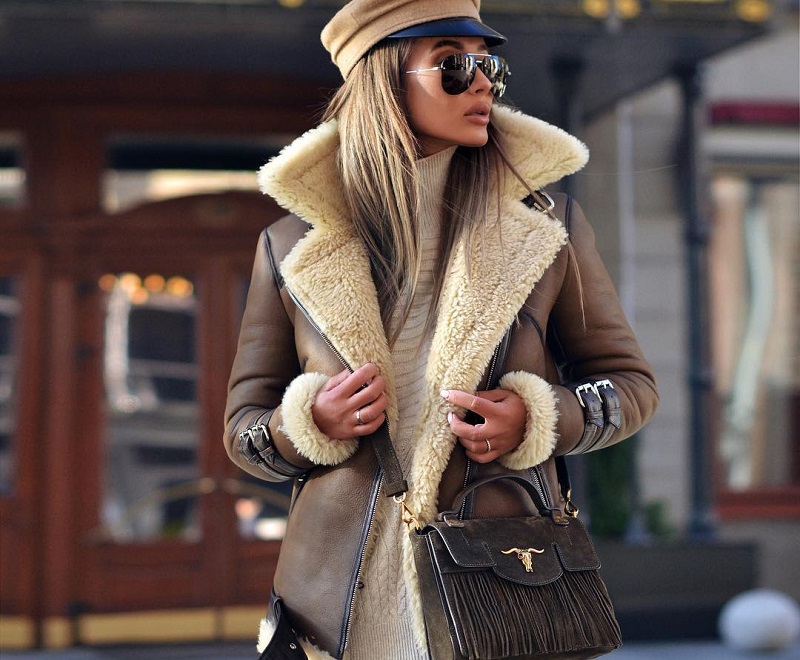Manteaux en peau de mouton à la mode - les vêtements d'extérieur les plus chauds de la saison