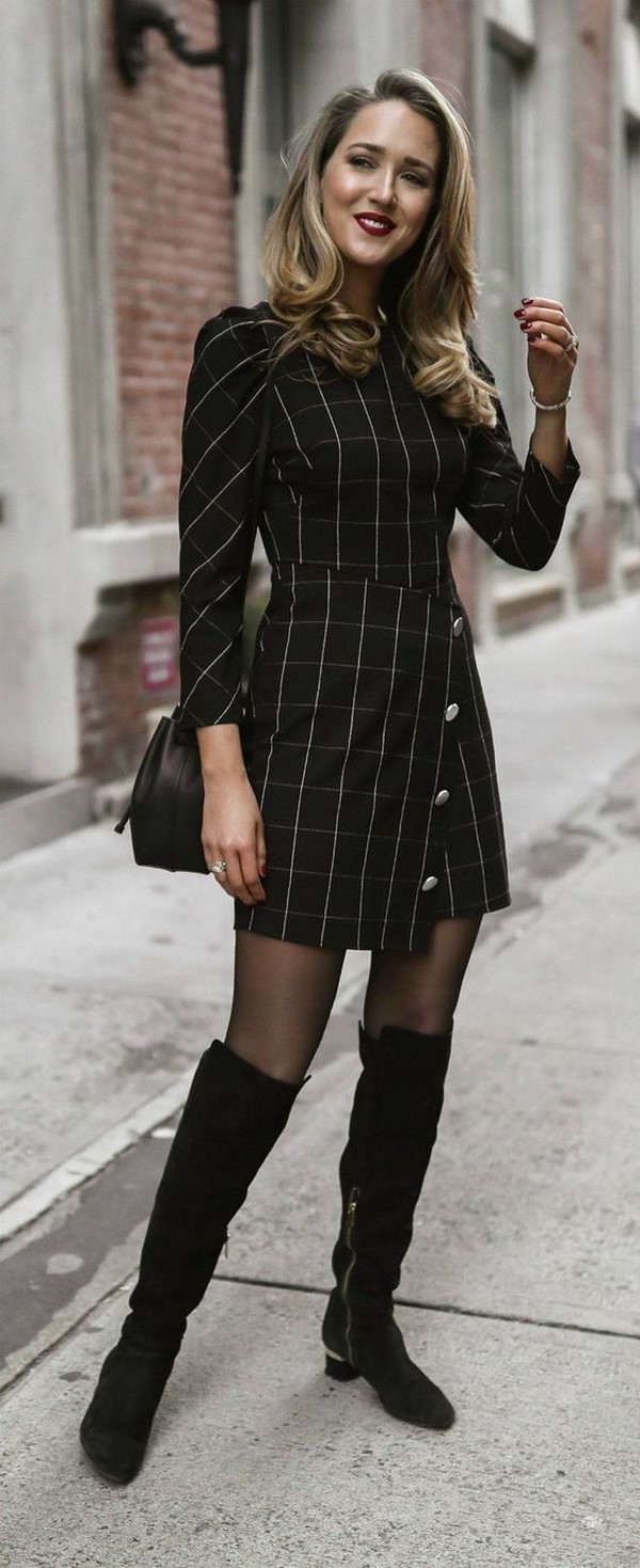 Winterkleider. Neuheiten von Stilen, Bildern, Ideen