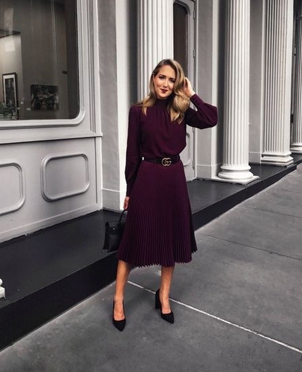 Winterkleider. Neuheiten von Stilen, Bildern, Ideen