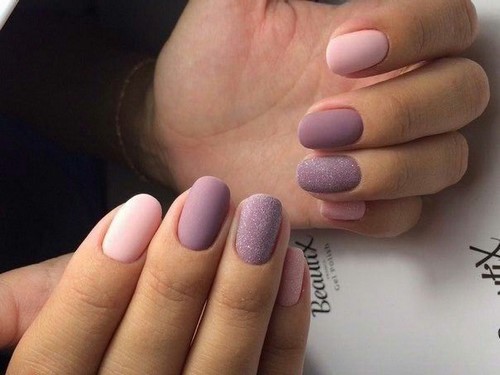 Manucure simple toujours désirée: idées de photos