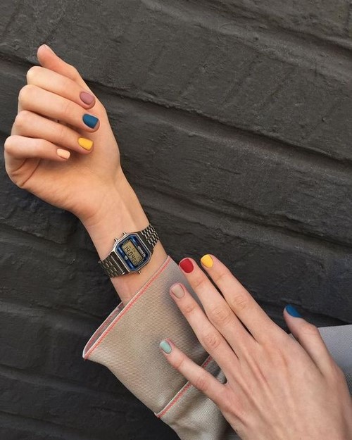 Manucure simple toujours désirée: idées de photos