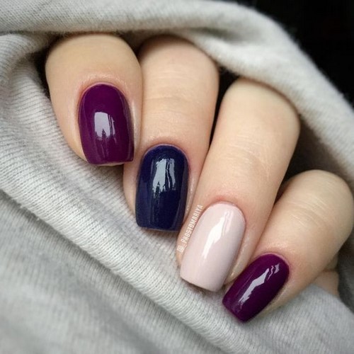 Manucure simple toujours désirée: idées de photos