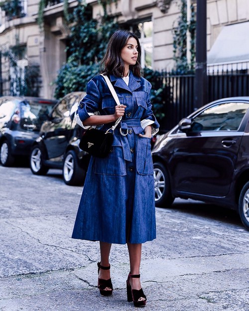 Manteau à la mode automne. Styles. Nouveautés. Les images