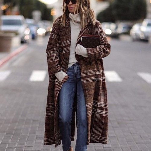 Manteaux tendance surdimensionnés: idées de photos sur la façon de porter un manteau surdimensionné