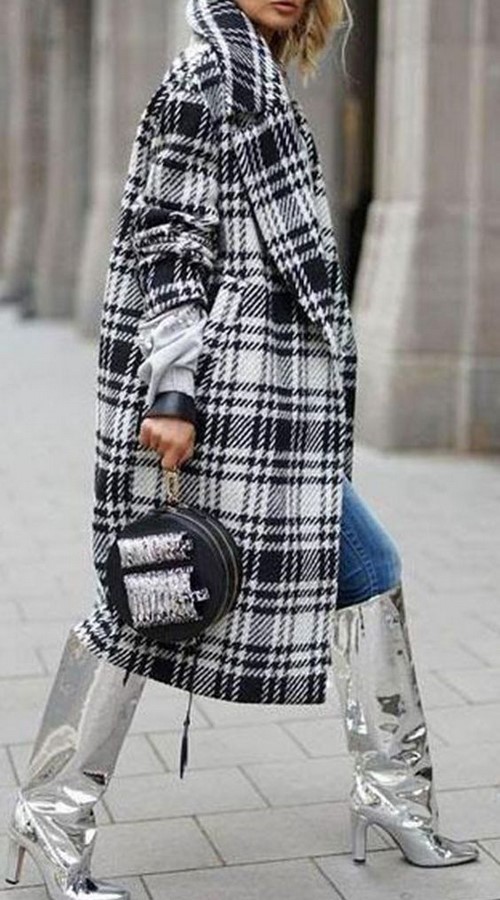 Manteaux tendance surdimensionnés: idées de photos sur la façon de porter un manteau surdimensionné