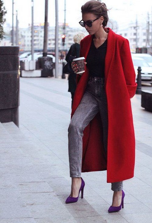 Manteaux tendance surdimensionnés: idées de photos sur la façon de porter un manteau surdimensionné