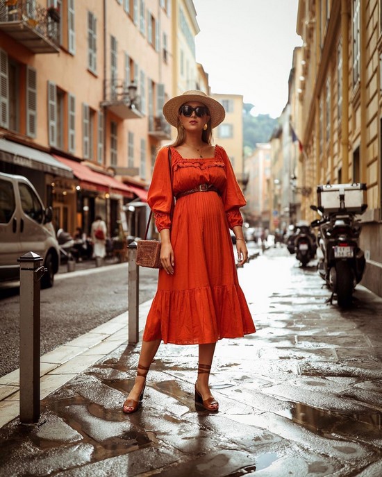 Hamile elbiseler. Eğilimler. Görüntü fikirleri. Yeni stiller