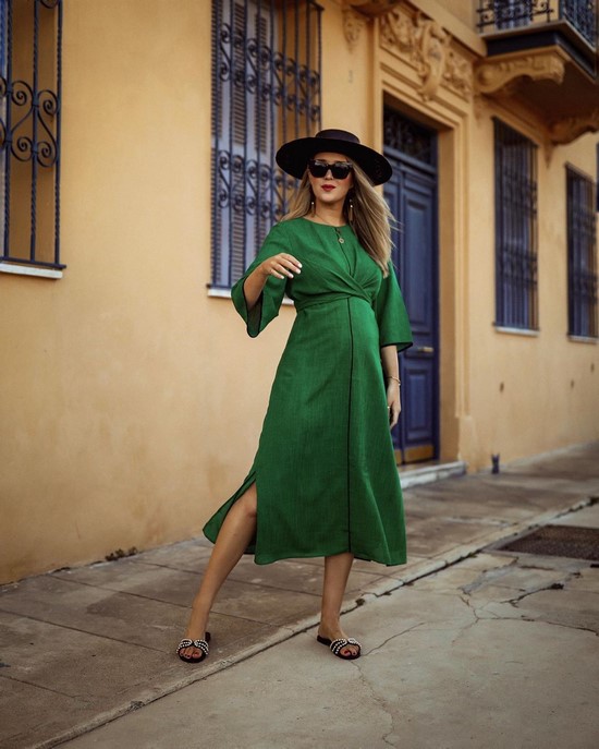 Hamile elbiseler. Eğilimler. Görüntü fikirleri. Yeni stiller