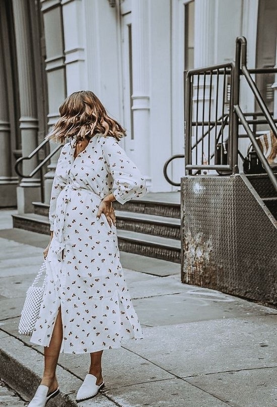 Hamile elbiseler. Eğilimler. Görüntü fikirleri. Yeni stiller