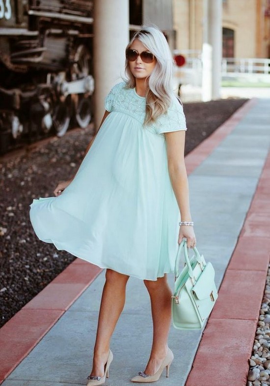 Hamile elbiseler. Eğilimler. Görüntü fikirleri. Yeni stiller