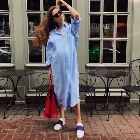 Hamile elbiseler. Eğilimler. Görüntü fikirleri. Yeni stiller