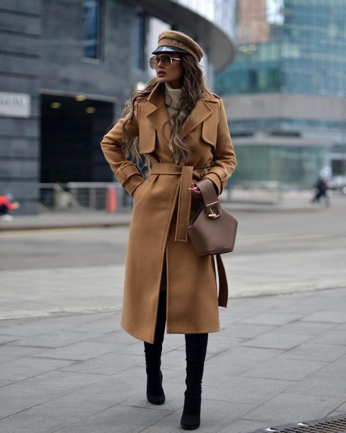 Apa yang perlu dipakai dengan kot. Barisan foto yang dibuat buih